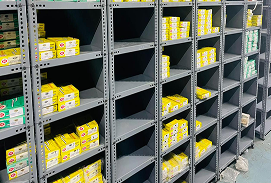 Bin - Pegion Type Storage Racks