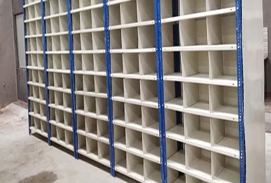Bin - Pegion Type Storage Racks