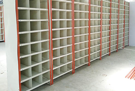 Bin - Pegion Type Storage Racks